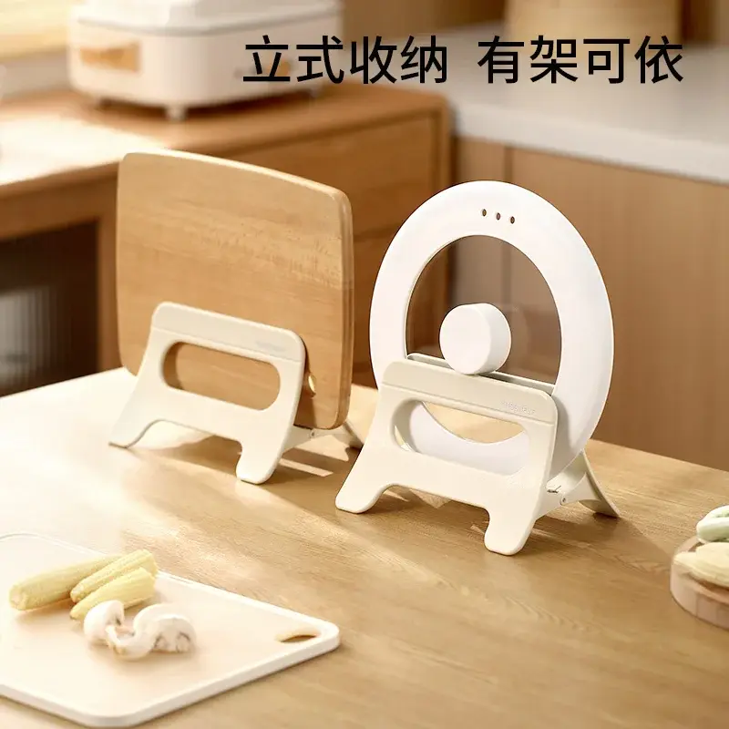 No-Drill Pot Lid and Cutting Board Rack