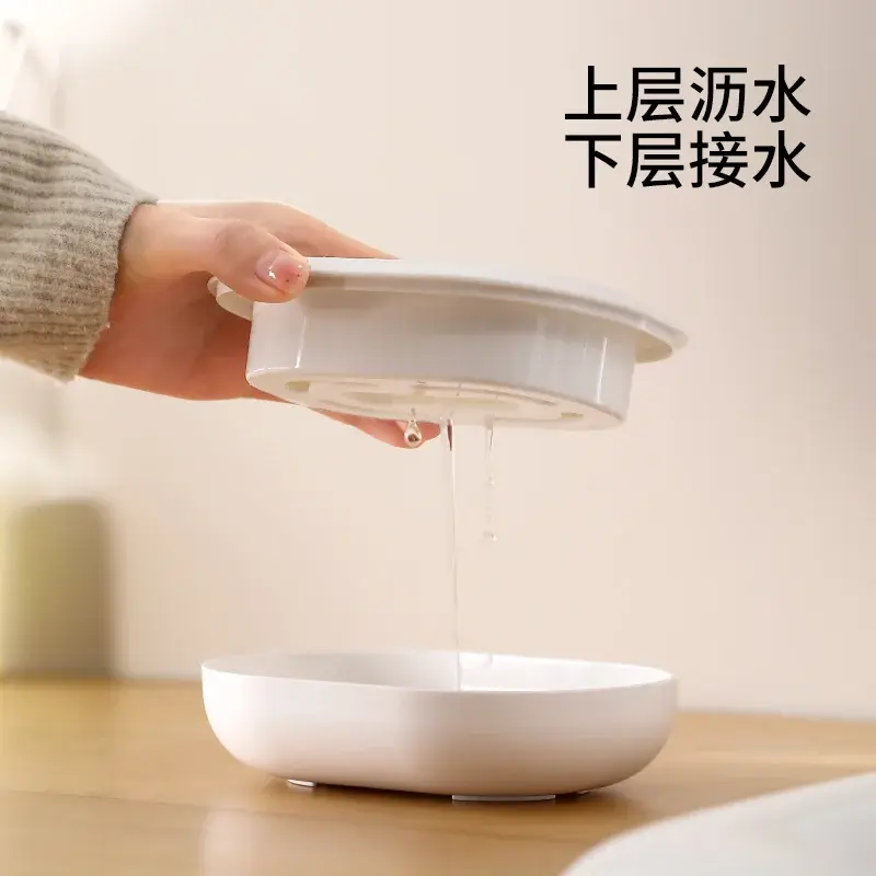 吸水海绵皂盒隔水垫子香皂盒肥皂浴室台面防积盒