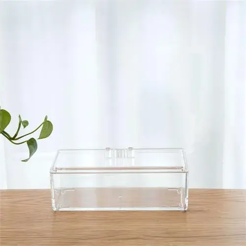 防尘化妆品收纳盒桌面梳妆台护肤品刷口红置物架