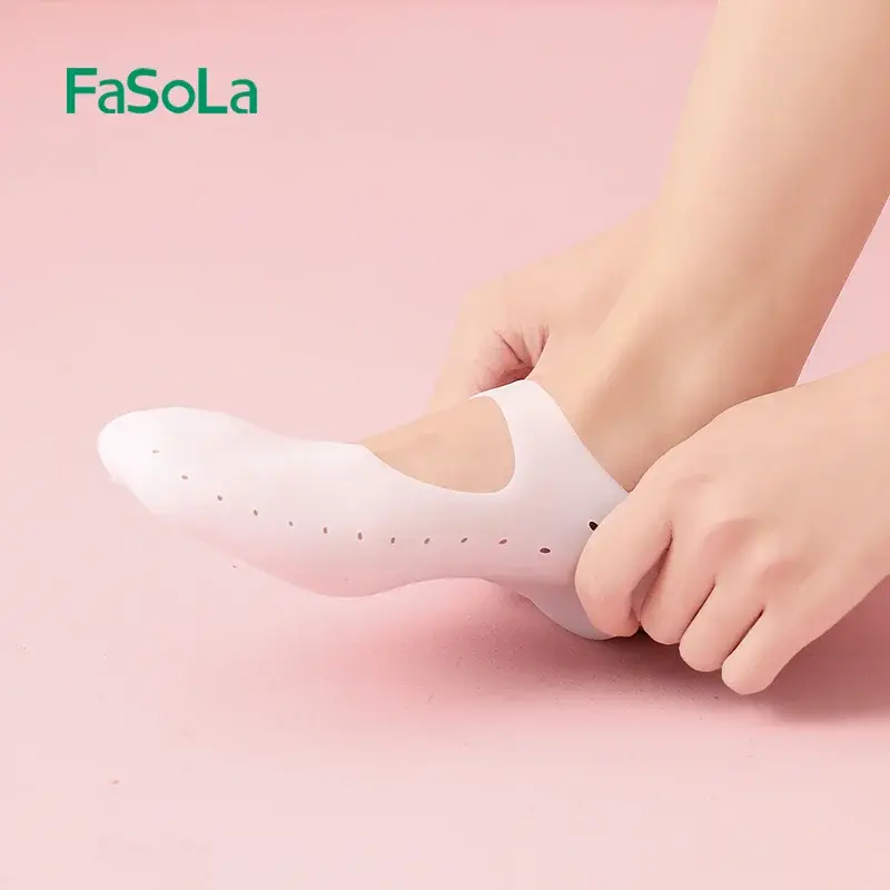 Full-Foot Silicone Heel Protector Sleeve