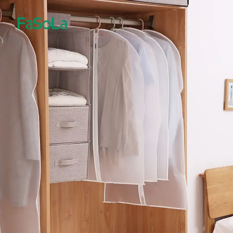可水洗衣服防尘罩透明挂式收纳袋西服挂衣袋衣