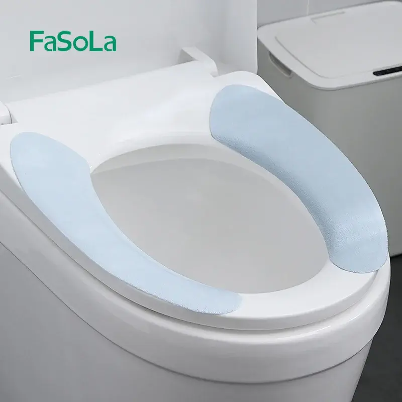 Antibacterial Plush Toilet Seat Cover