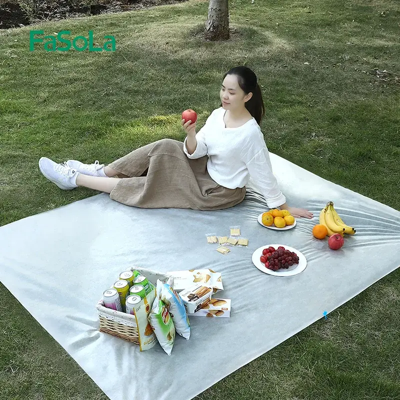 户外野餐垫布一次性防潮大防水野炊垫子