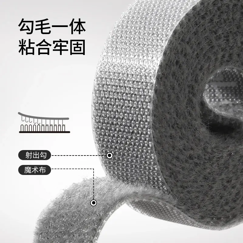 背对背魔术贴扎带电脑整理自粘式机房绑线理线