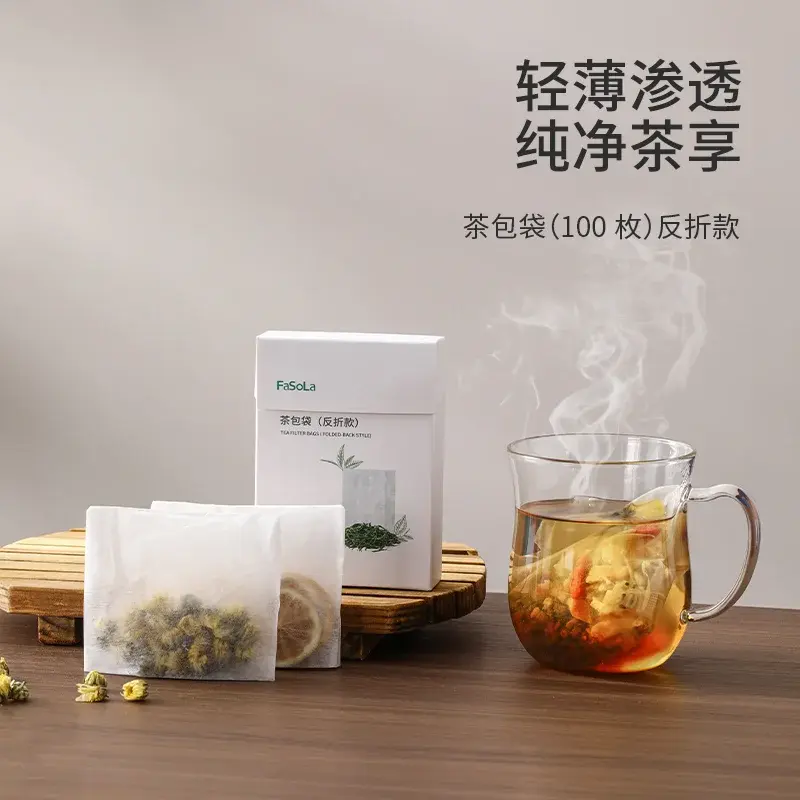 Disposable Corn-Fibre Tea and Soup Bags