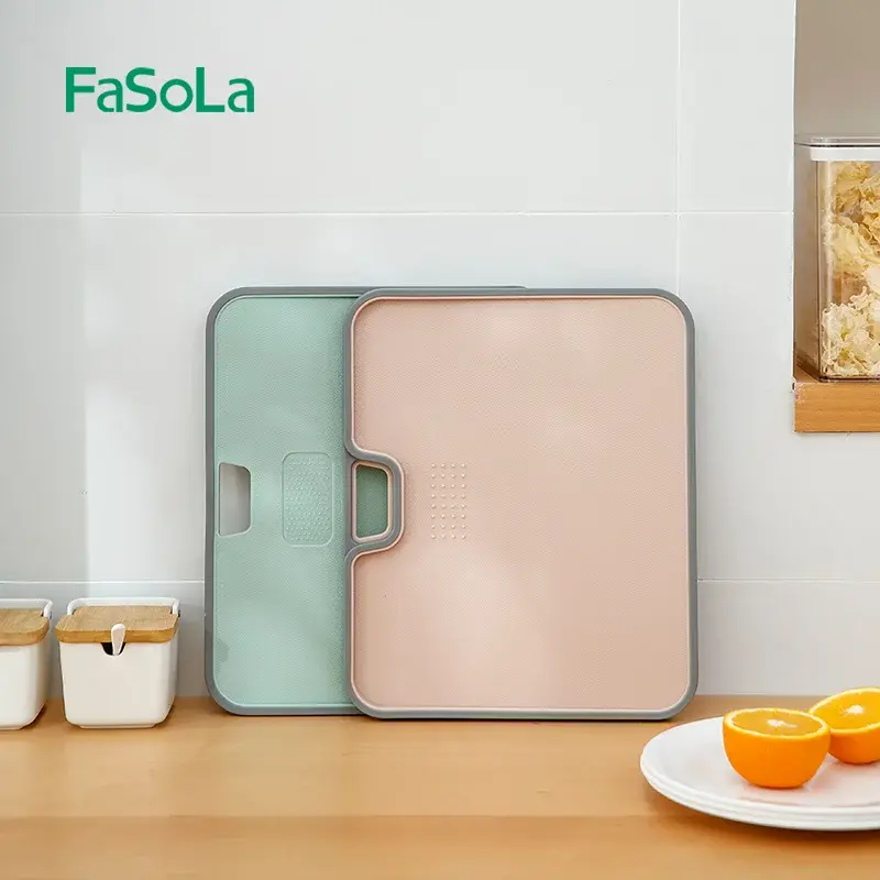 Plastic Chopping Board for Fruit and Raw Meat