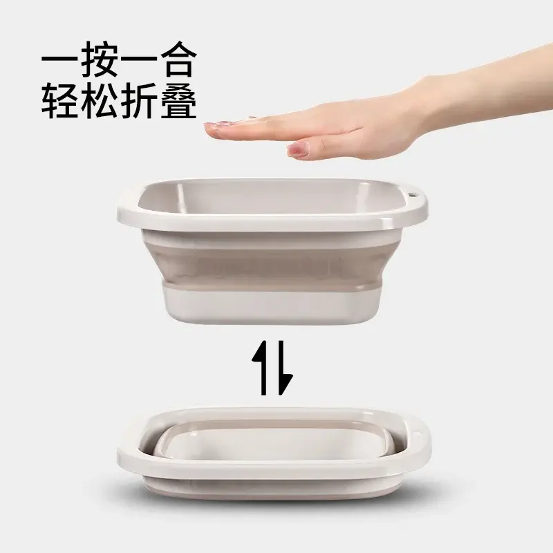 Foldable Telescopic Draining Basket