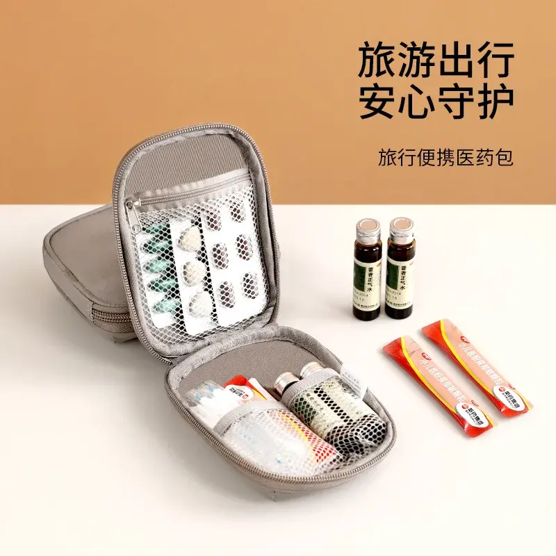 Portable Medicine Pouch for Travel