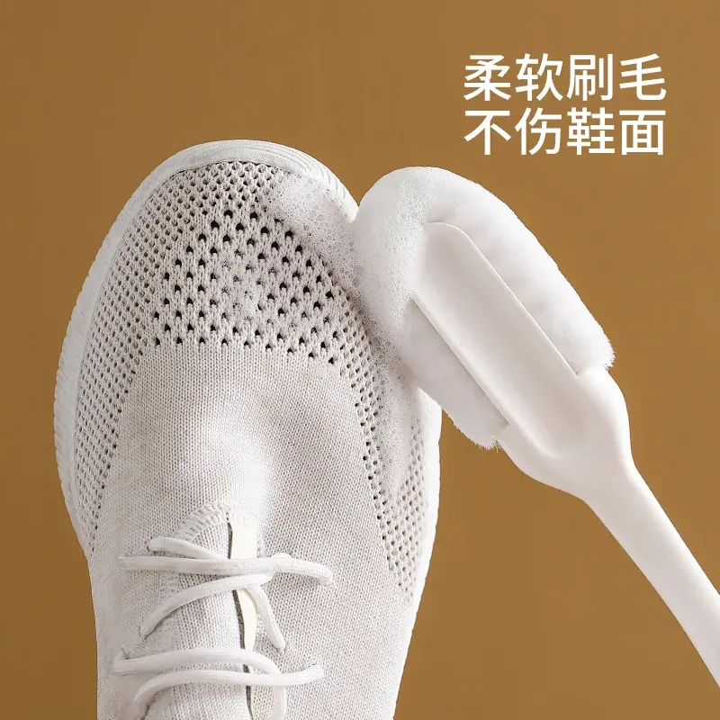 Dual-Action Shoe Cleaning Brush