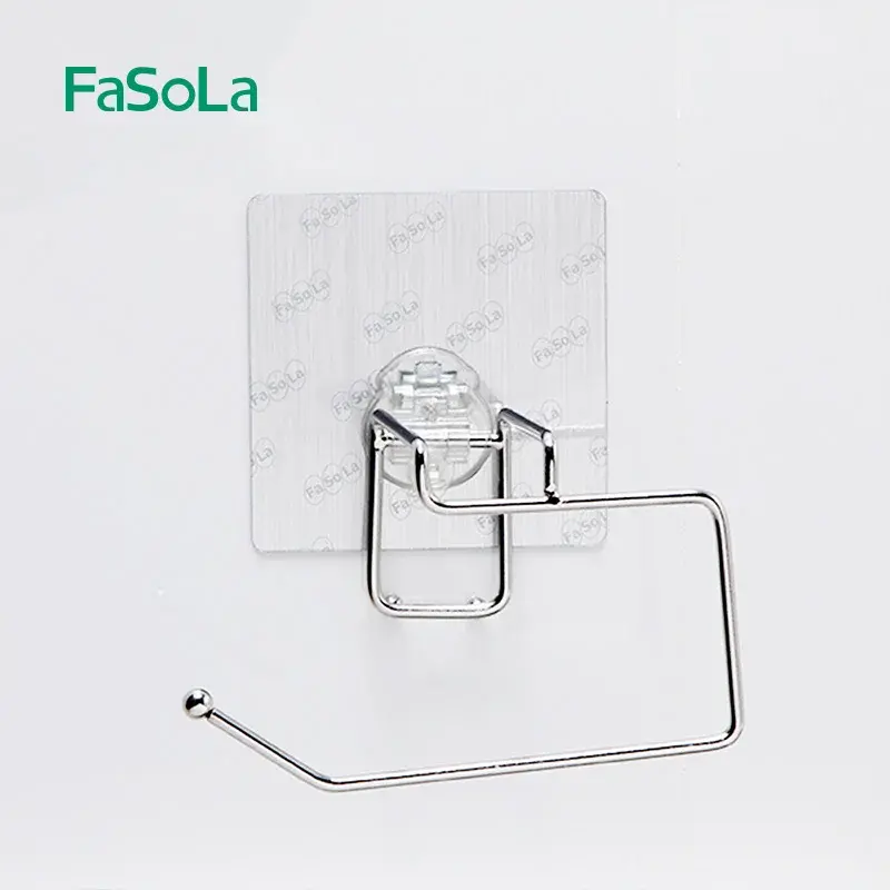 Adhesive Wall-Mounted Toilet Paper Holder
