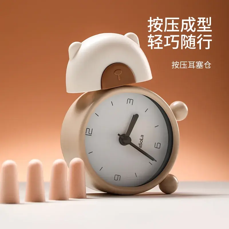 按壓耳倉塞輕巧便攜貼合耳道睡眠伴侶舒適耳塞