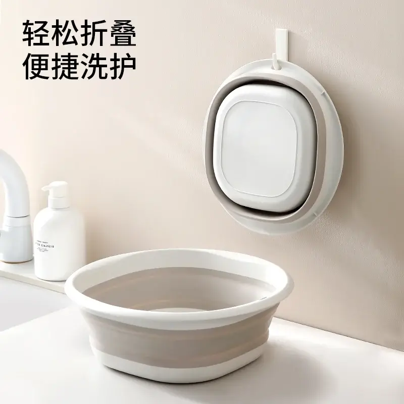 Foldable Plastic Wash Basin