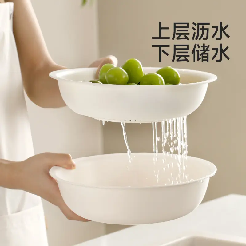 Deep Draining Basin and Oil Strainer Set
