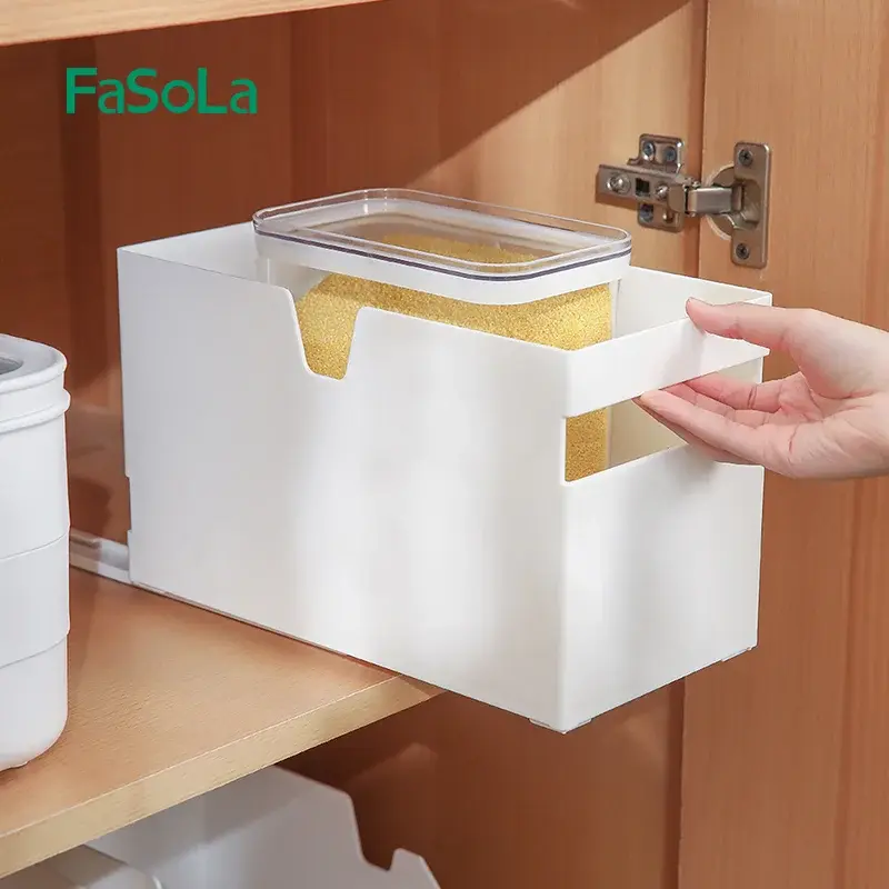 DIY Plastic Sliding Basket Rail